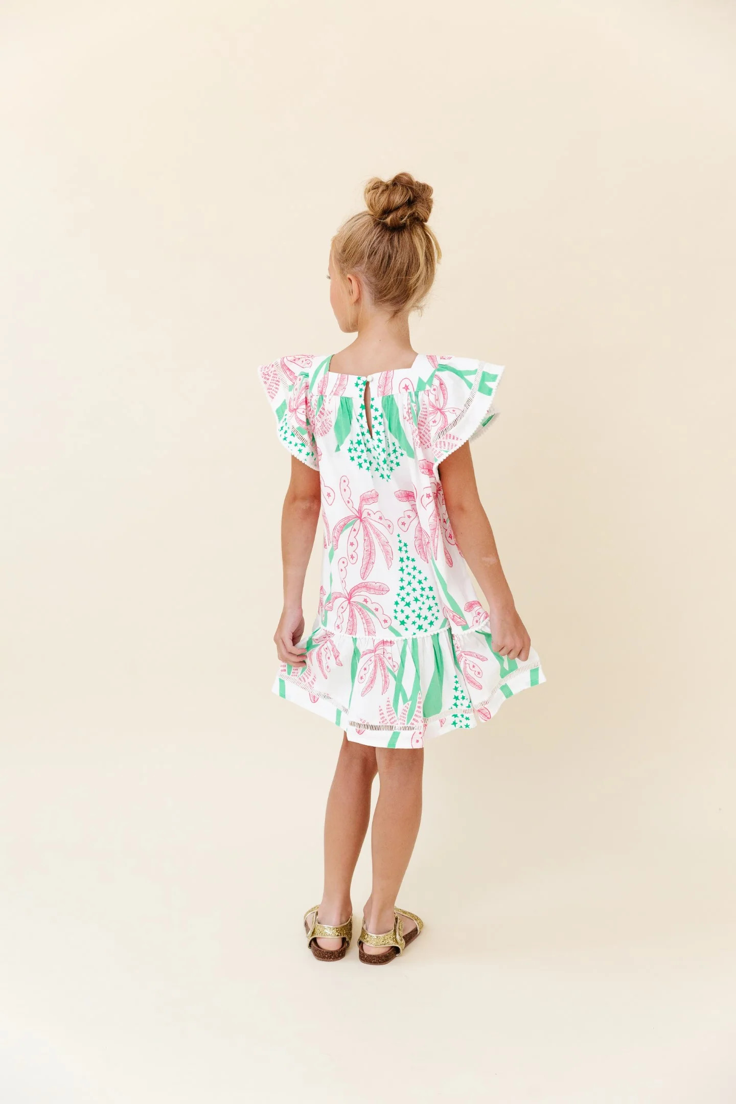Sheridan French I Spring 2024 I Poppy Dress in Worth Avenue Palm | Sheridan French