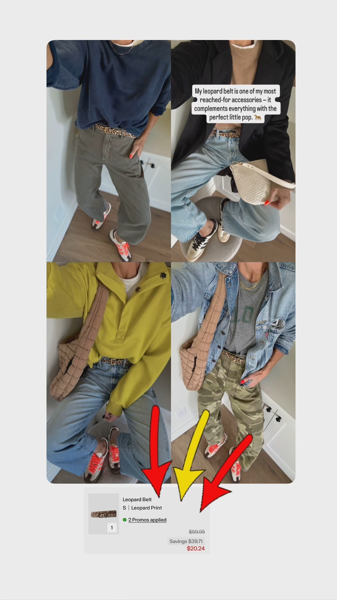 My leopard belt is one of my most reached-for accessories — it complements everything with the perfect little pop. 🐆✨
Found us this one for $20!!!!! It’s nearly identical to the $50+ one I’m wearing that’s sold out.

#LTKOver40 #LTKSaleAlert #LTKmomlife