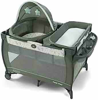 Graco Pack 'n Play Travel Dome Playard | Includes Travel Bassinet, Full-Size Infant Bassinet, and... | Amazon (US)