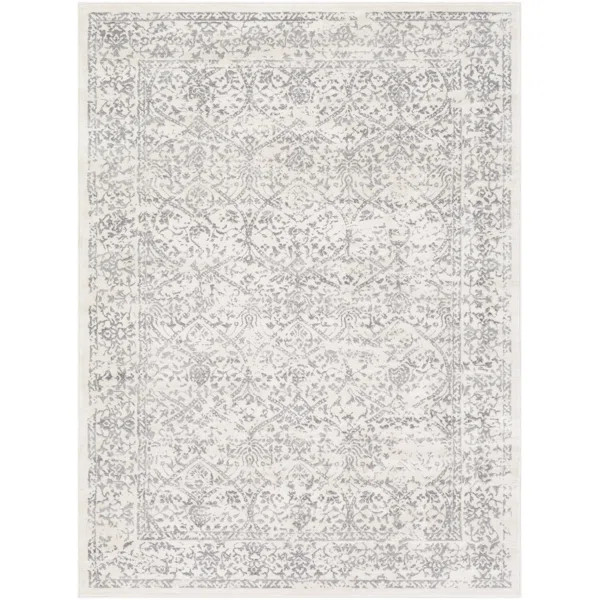 Desoto Oriental Area Rug in Gray/Ivory | Wayfair North America