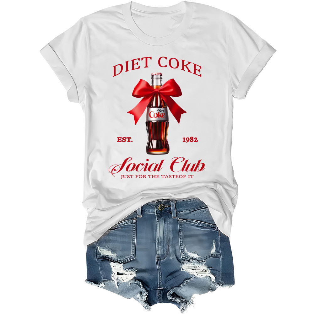 Diet Coke Shirt, Diet Coke Lover T-Shirt, Funny Coke Shirt, Coke Lover Tshirt, Diet Coke Social C... | Walmart (US)