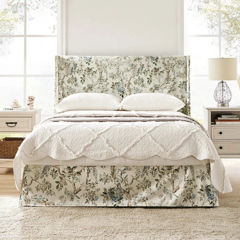 Wade Logan® Carlyon Upholstered Platform Bed with Washable Slipcover and Under-bed Storage & Rev... | Wayfair North America