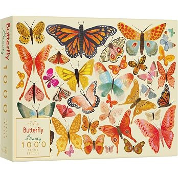 Elena Essex Puzzles - Butterfly Beauty | 1000 Piece Puzzle for Adults | Jigsaw Puzzles | Butterfl... | Amazon (US)