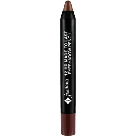 Jordana 12 Hr Made To Last Eyeshadow Pencil, Tenacious Brown 0.10 oz - (Pack of 6) | Walmart (US)