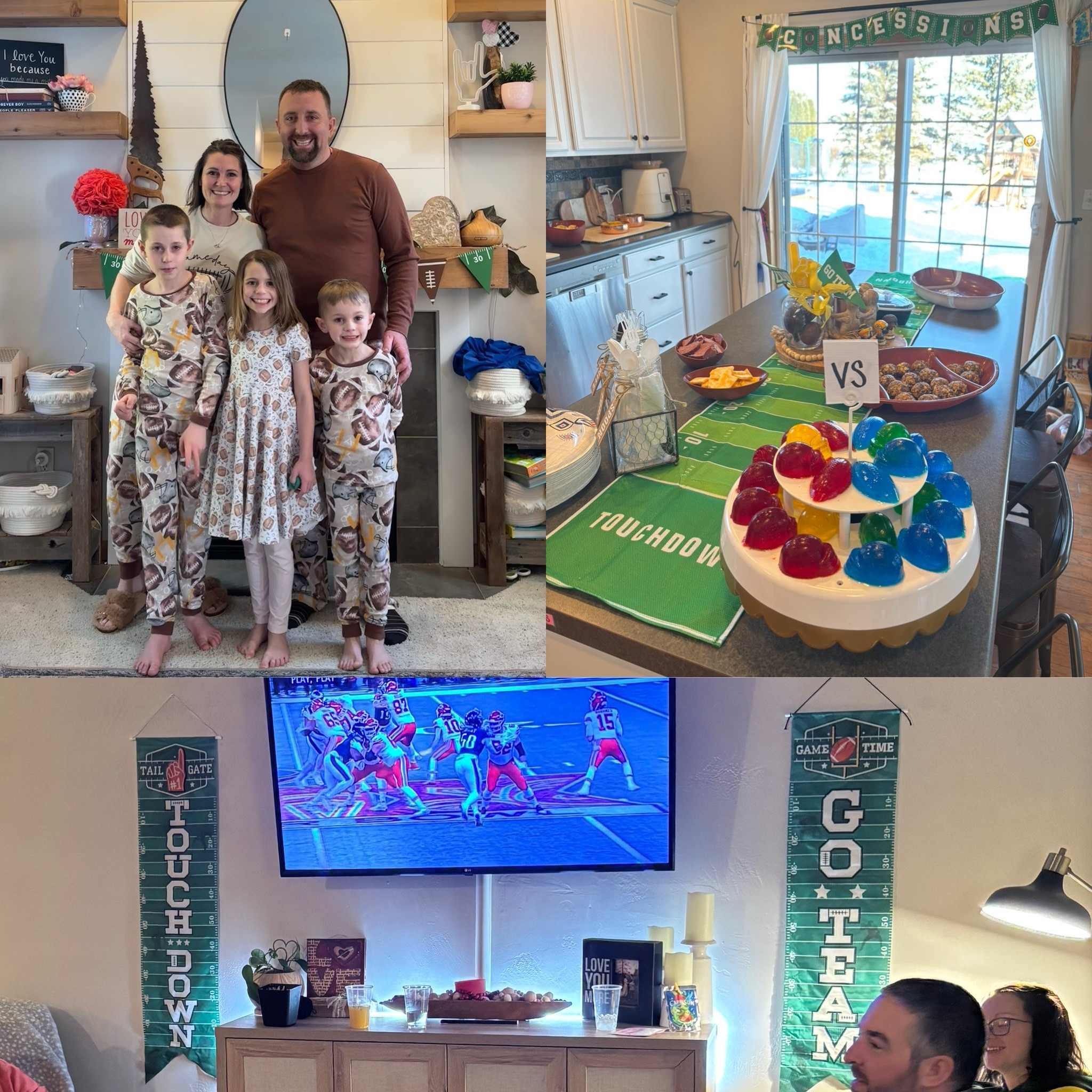 Football party time!