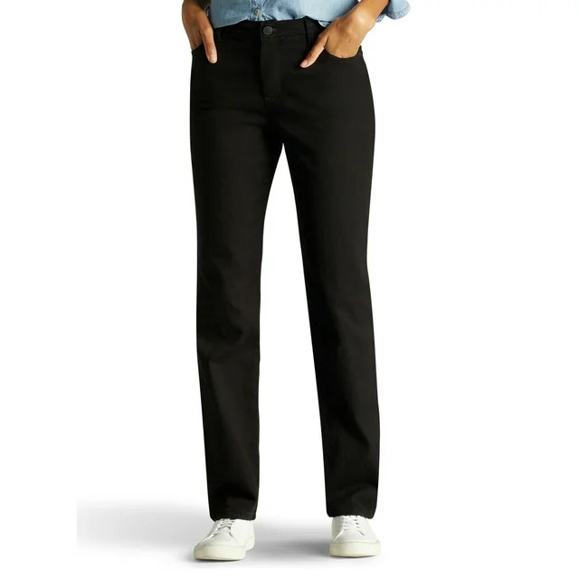 Lee Women's Instantly Slims Straight Leg Jean | Walmart (US)