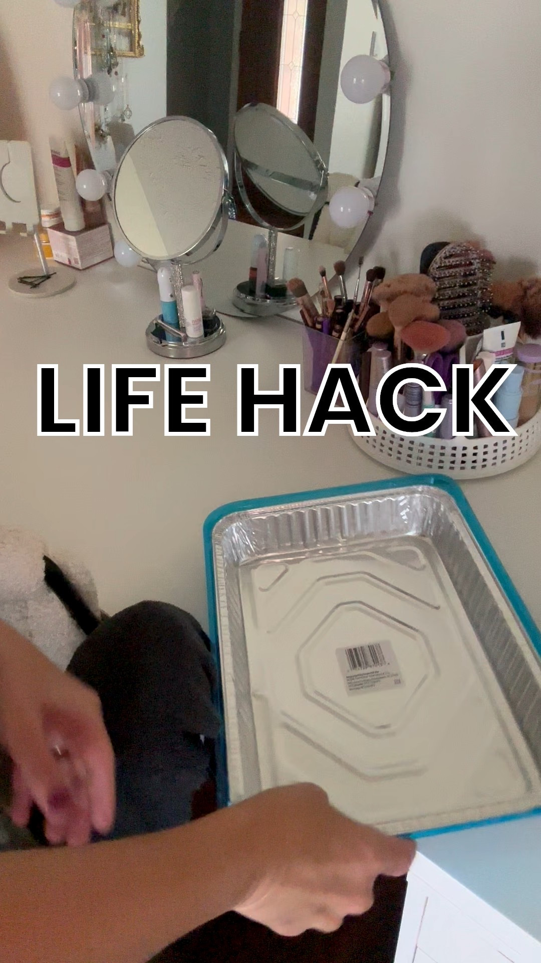  A life hack just in time for wrapping t Christmas presents. 
Yes, a hairdryer is great for removing stickers by softening the adhesive with heat, making them peel off easily, warm the sticker for 30-60 seconds, gently peel from a corner, and use rubbing alcohol or for any residue. 

#LTKvlog #LTKHoliday #LTKmomlife