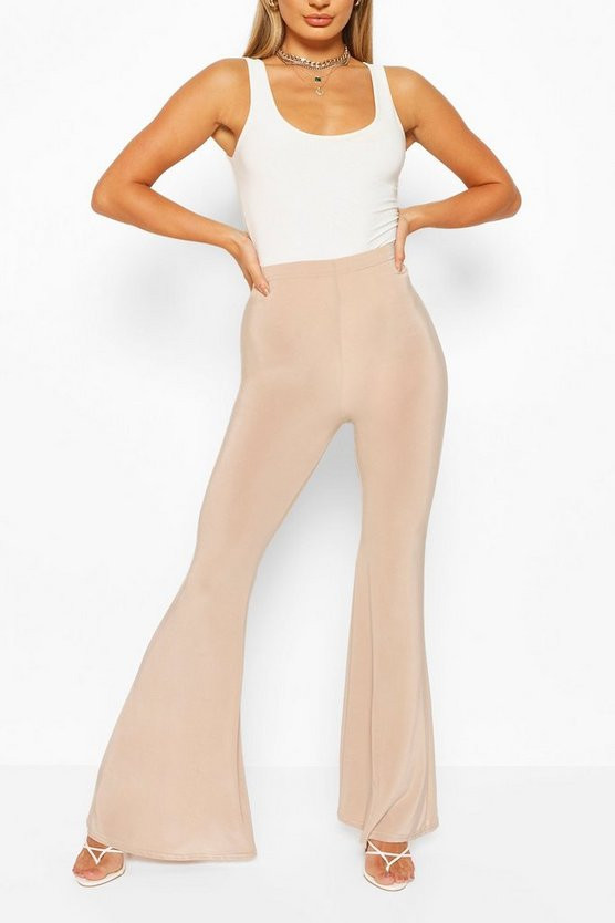 Ruched Bum Booty Boosting Flare | Boohoo.com (US & CA)
