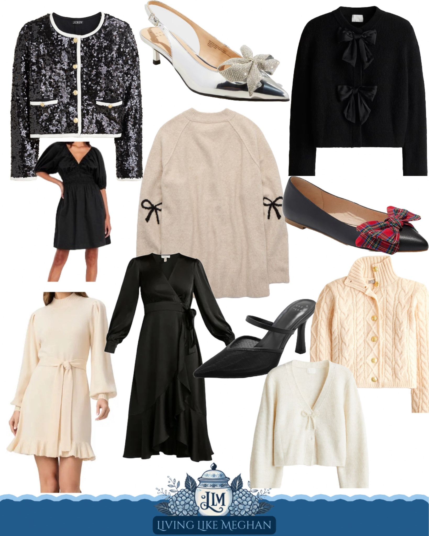 Modern elegance meets understated sparkle in these neutral and black winter styles 🖤🤍 A mix of textures—like soft knits, sequins, and sleek fabrics—makes these pieces perfect for transitioning from daytime to evening-ready looks. Whether it’s a cozy cardigan or a polished wrap dress, winter luxe has never been easier to achieve!

winter neutrals • chic black dresses • sequin outfits for winter • modern elegance wardrobe • understated sparkle

#LTKSeasonal #LTKSaleAlert #LTKHoliday