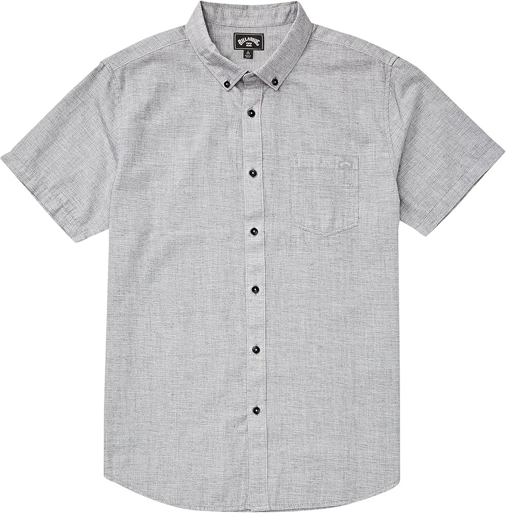 Billabong Men's Classic Sundays Woven Short Sleeve Shirt | Amazon (US)