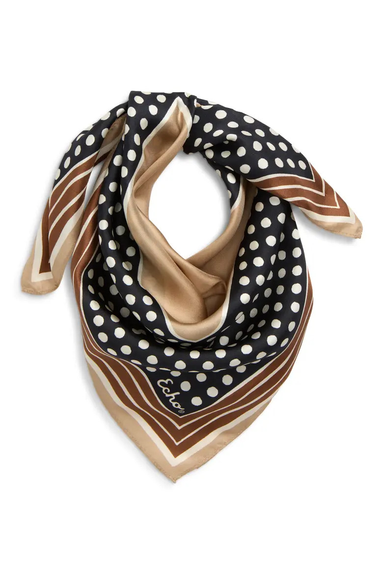 Echo Dotty Silk Bandana (Women) | Nordstrom | Nordstrom