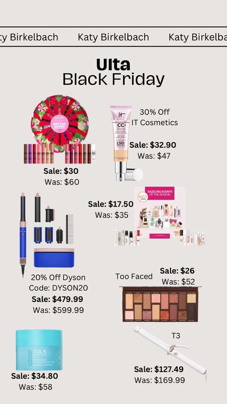 Ulta Black Friday Sales 

#LTKsalealert #LTKCyberWeek #LTKHoliday