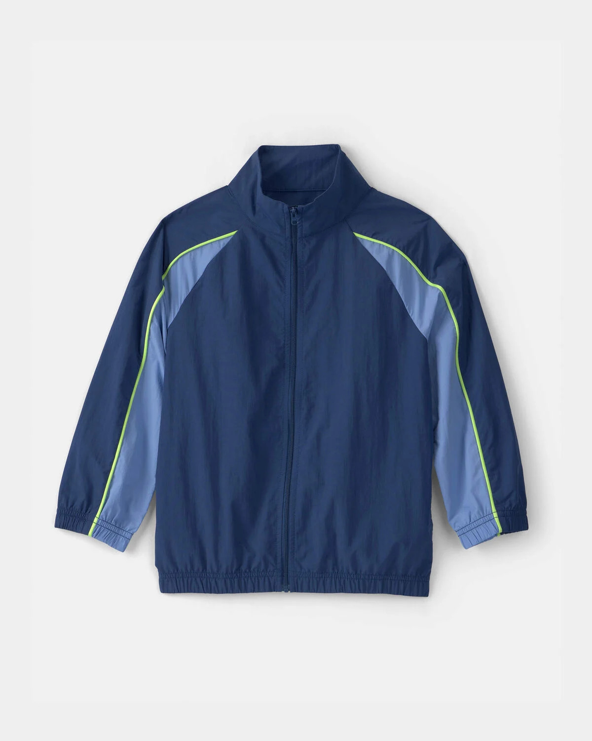 Boys Colourblock Active Windbreaker - Blue | Carter's Inc