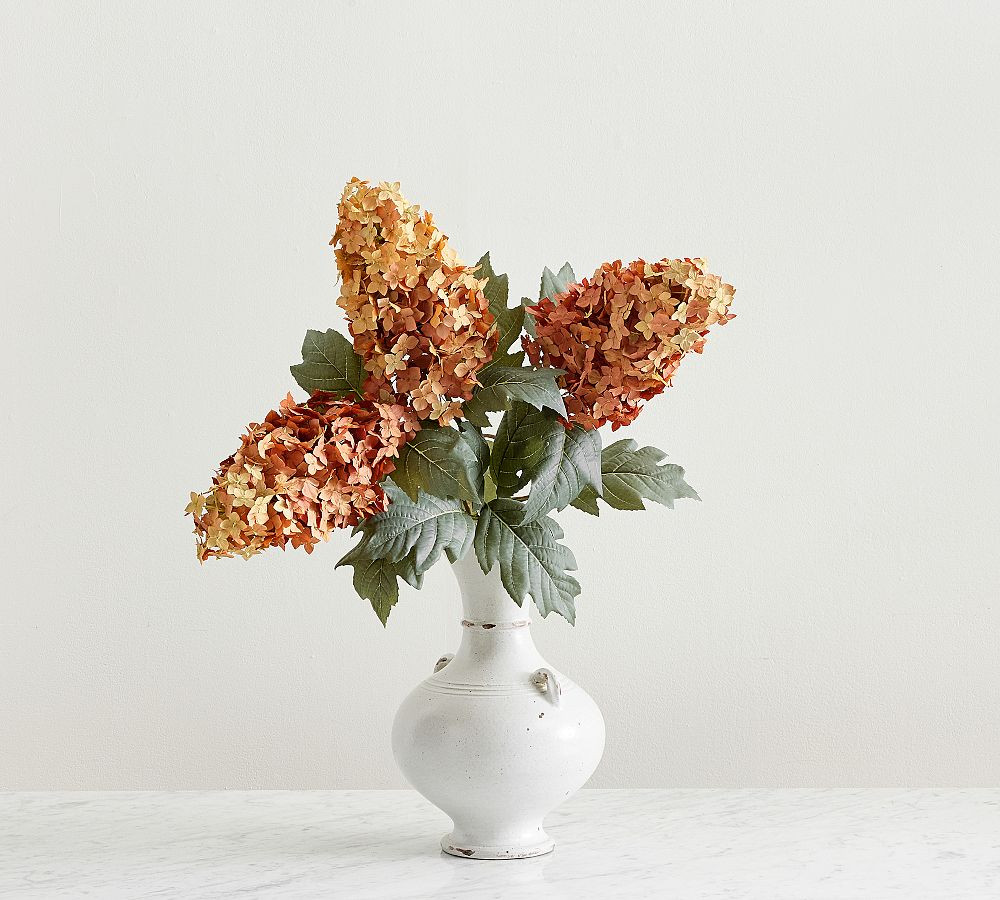 Faux Oversized Cone Hydrangea Bundle | Pottery Barn (US)