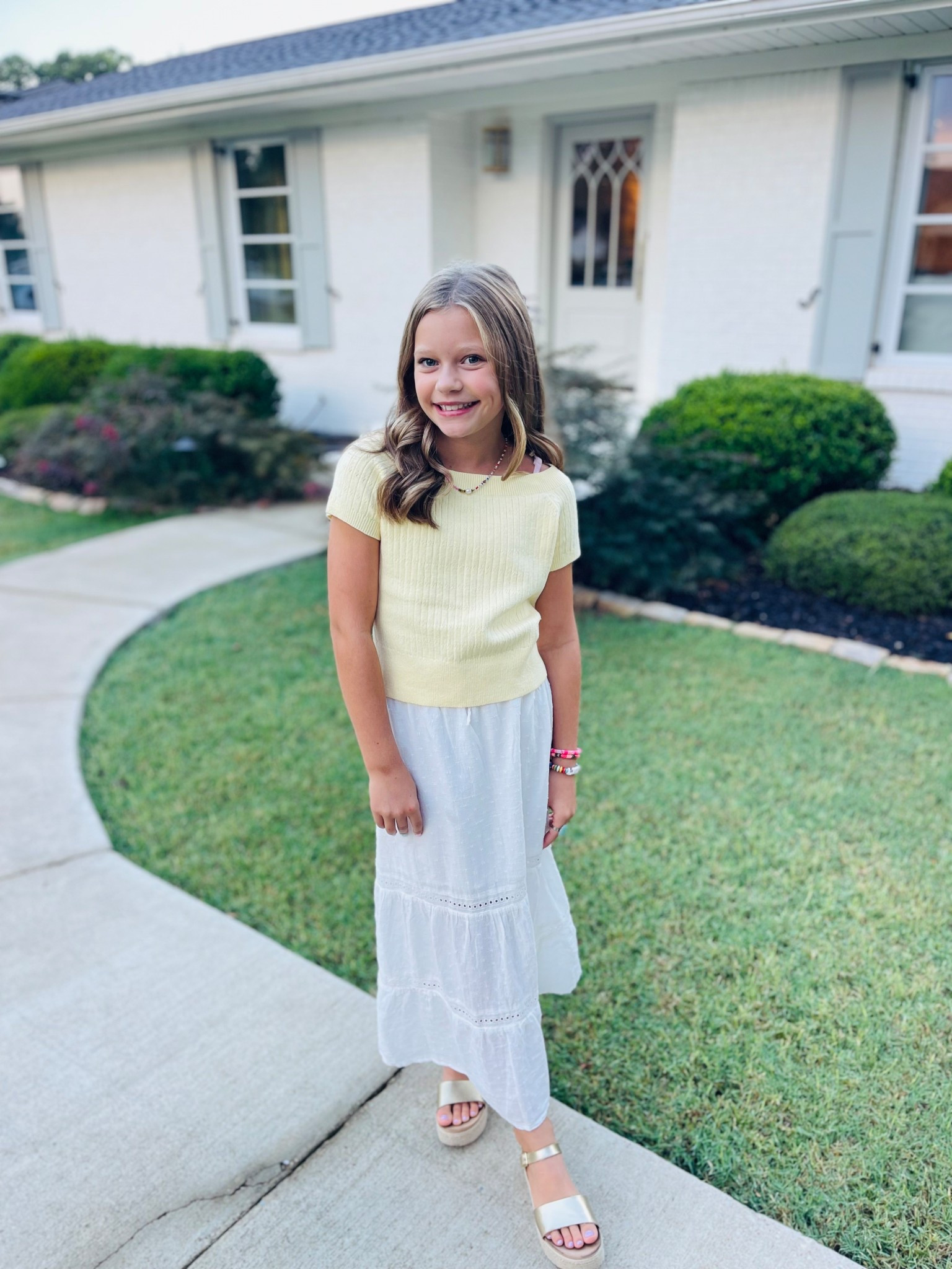 Lily’s back-to-school fit is too cute! 🥰
She’s obsessed with this white skirt — already worn it multiple times 😂
Her top is from Abercrombie and is on sale right now! It comes in several other adorable prints and colors, too!


#LTKKids #LTKFamily