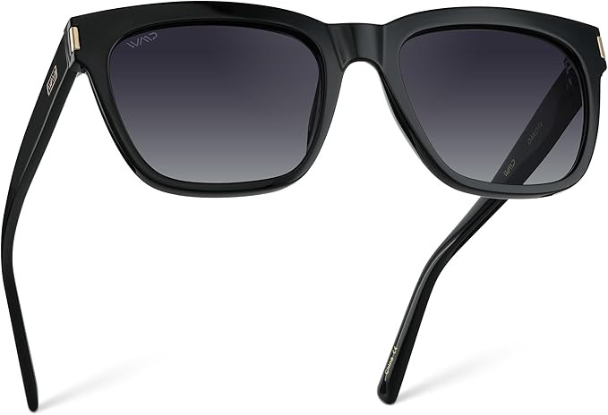 WearMe Pro Women's Large Square Sunglasses: Bold Thick Frame, Winged Browline & Polarized Lenses | Amazon (US)