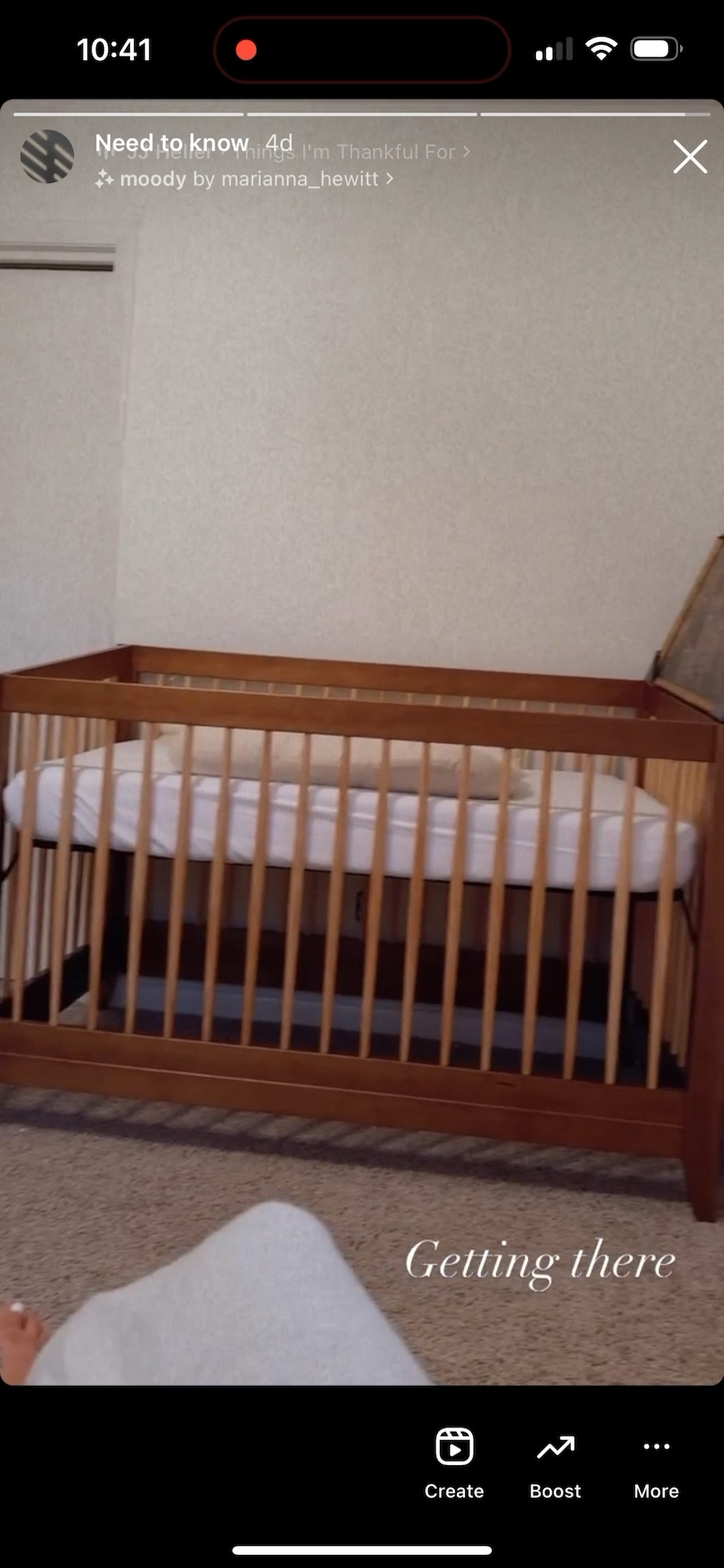 Two toned crib 

#LTKbump #LTKfamily