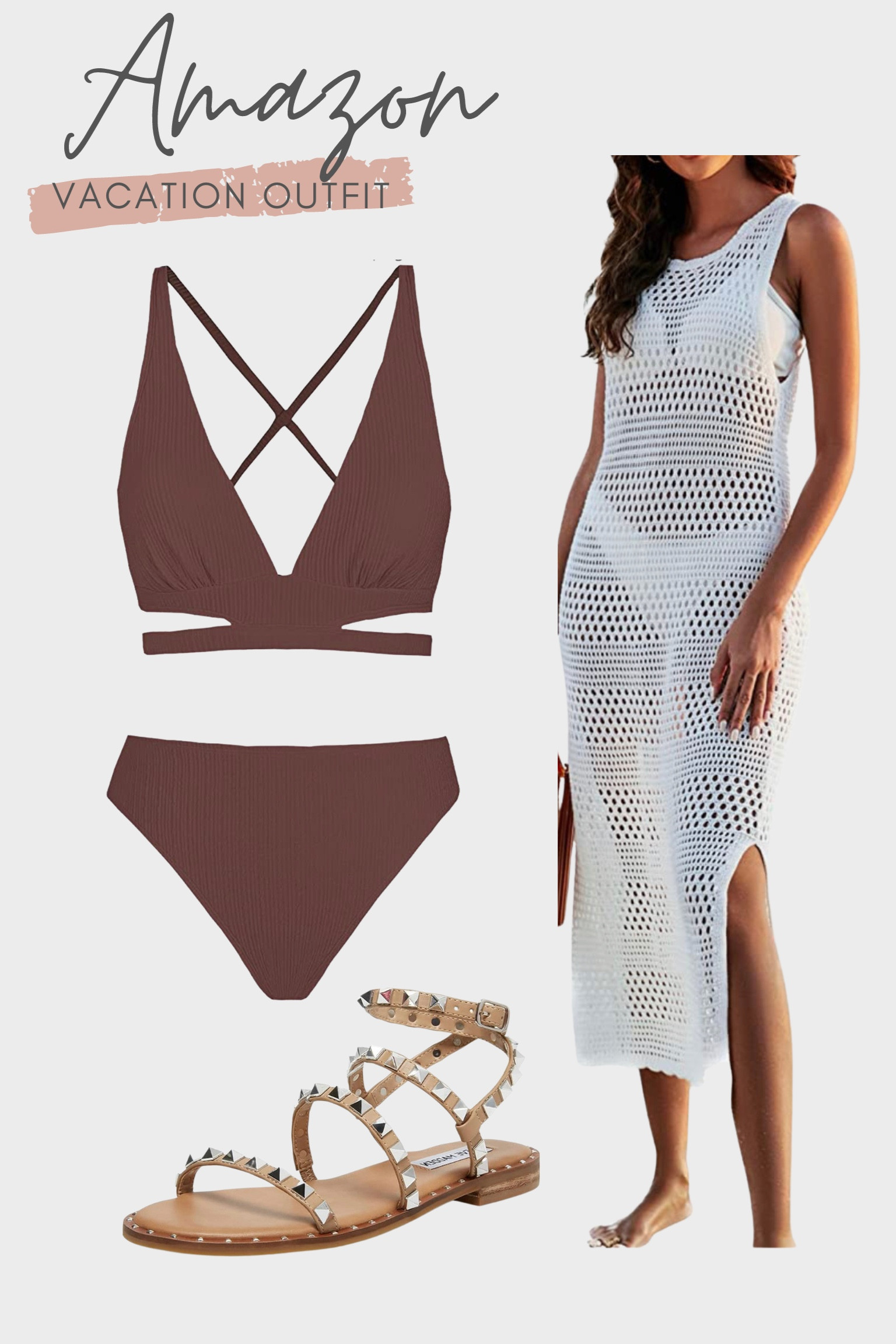 Beach vacation outfit on Amazon #amazon #amazonfinds #beach #vacation #swimwear #amazoninfluencer 

#LTKtravel #LTKunder50 #LTKswim