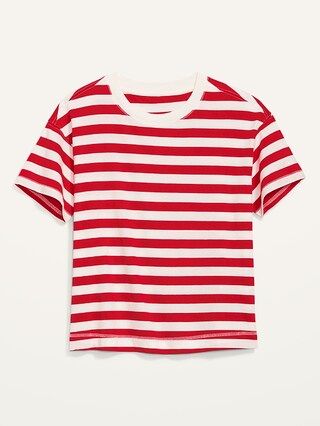 Vintage Loose Striped Easy T-Shirt for Women | Old Navy (US)