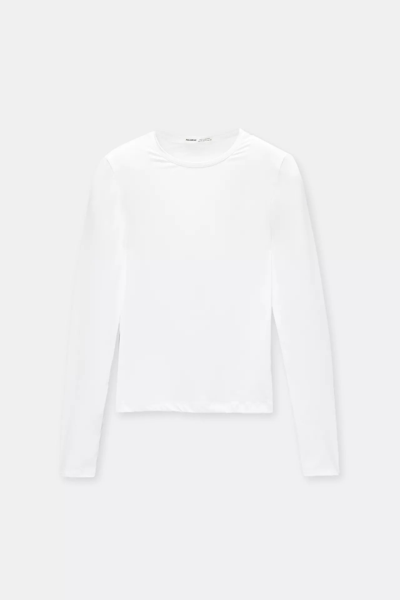 Long sleeve polyamide T-shirt | PULL and BEAR UK