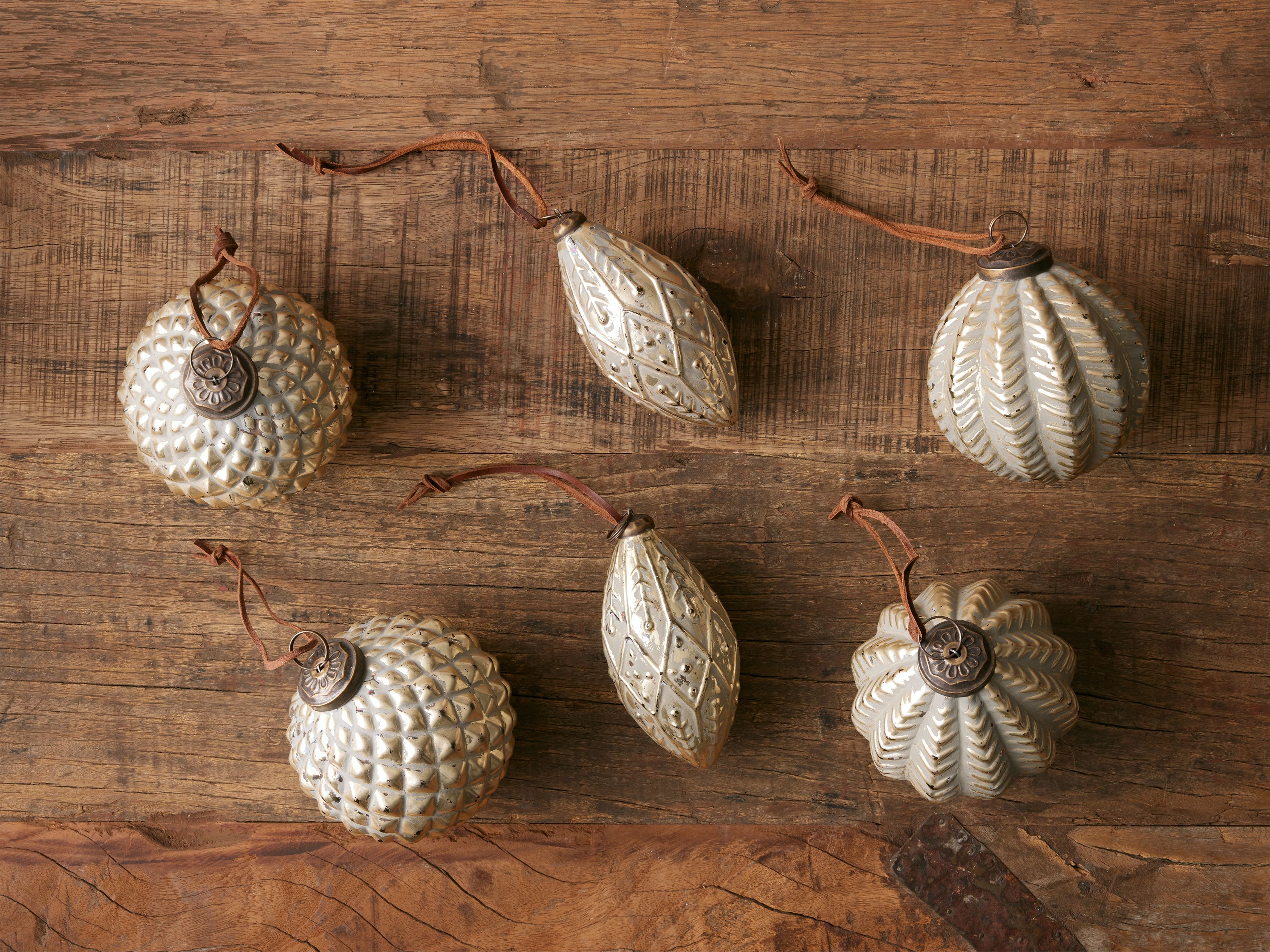 Mercury Ornaments (Set of 6) | Arhaus