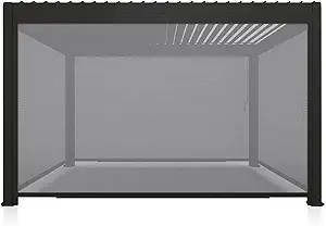 Mirador Accessory - 13Ft Side Adjustable Pull Down Screen for Mirador pergola 111S Series, Enhanc... | Amazon (US)