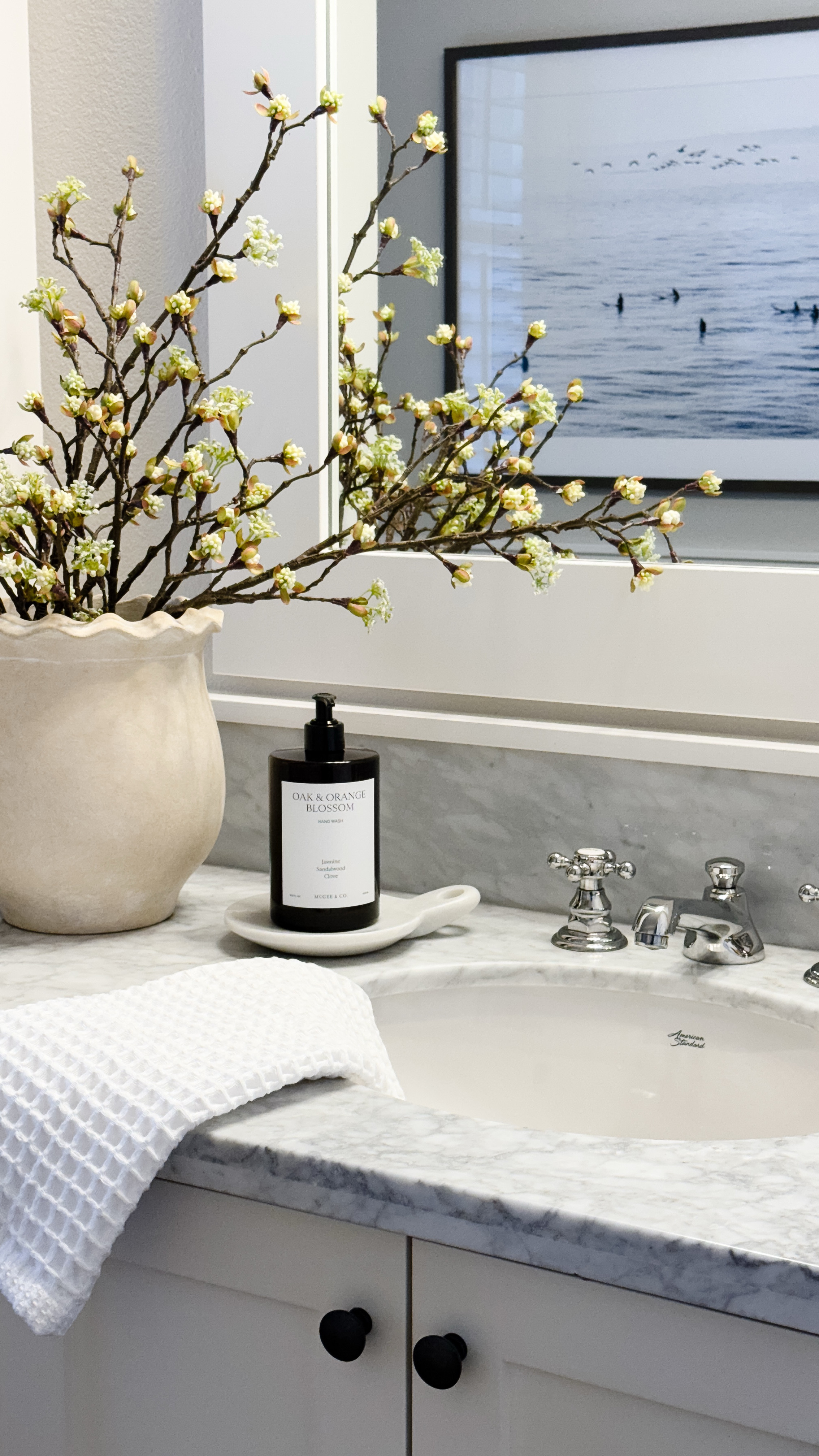 New for spring!  The cutest terracotta vase and budding branch stems😍
I used 3 stems in this vase

#LTKWatchNow #LTKSaleAlert #LTKHome