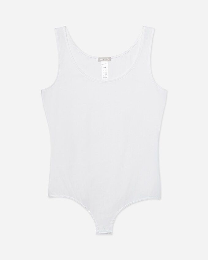 HANRO® Cotton Sensation tank bodysuit | J.Crew US