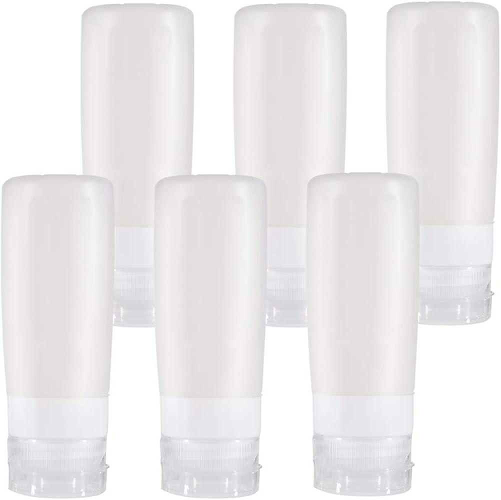 Travel Bottles sincewo Travel Containers TSA Approved Travel Size Toiletries Containers 3oz Leak ... | Amazon (US)