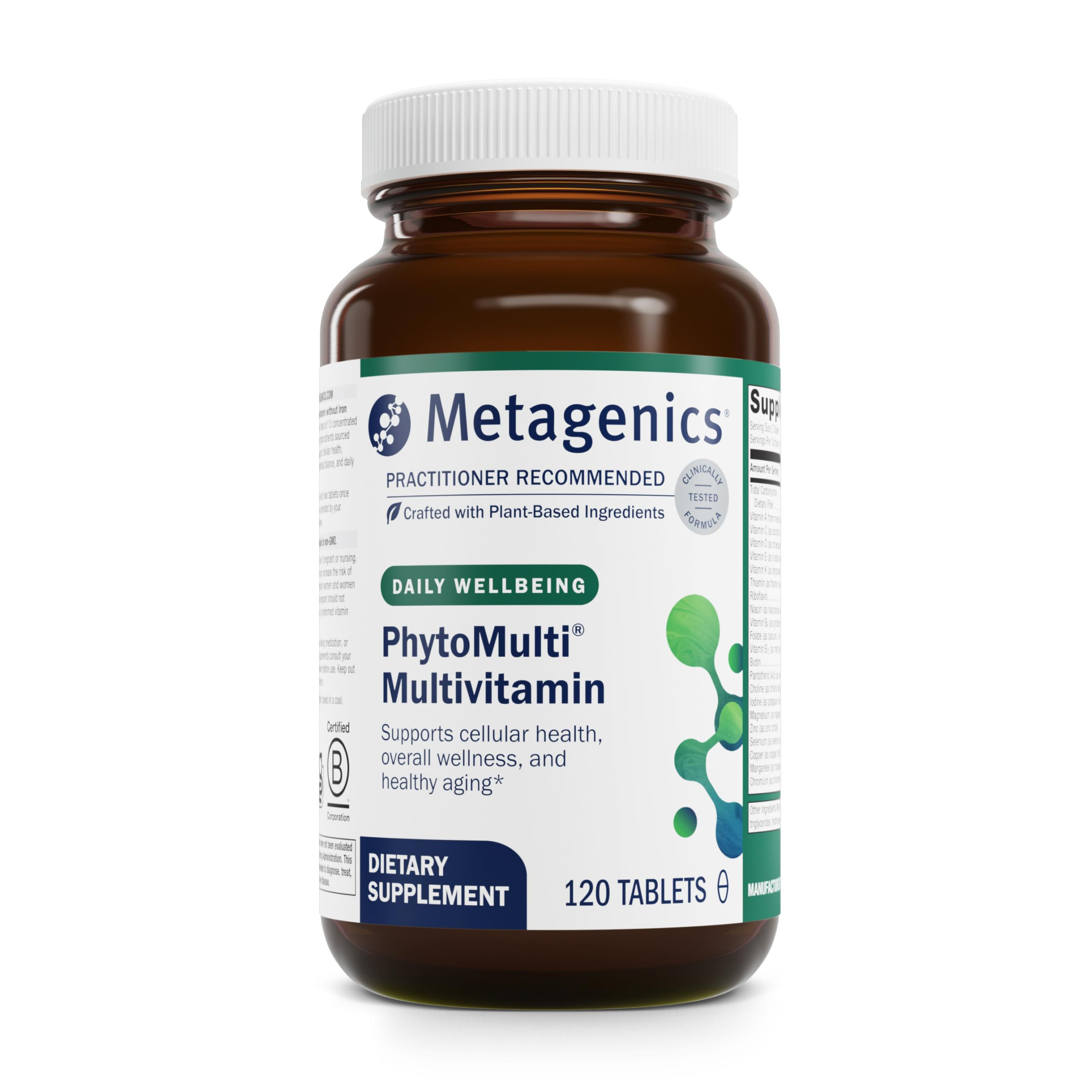 Metagenics PhytoMulti Multivitamin Without Iron - Daily Multivitamin for Overall Health & Aging -... | Amazon (US)