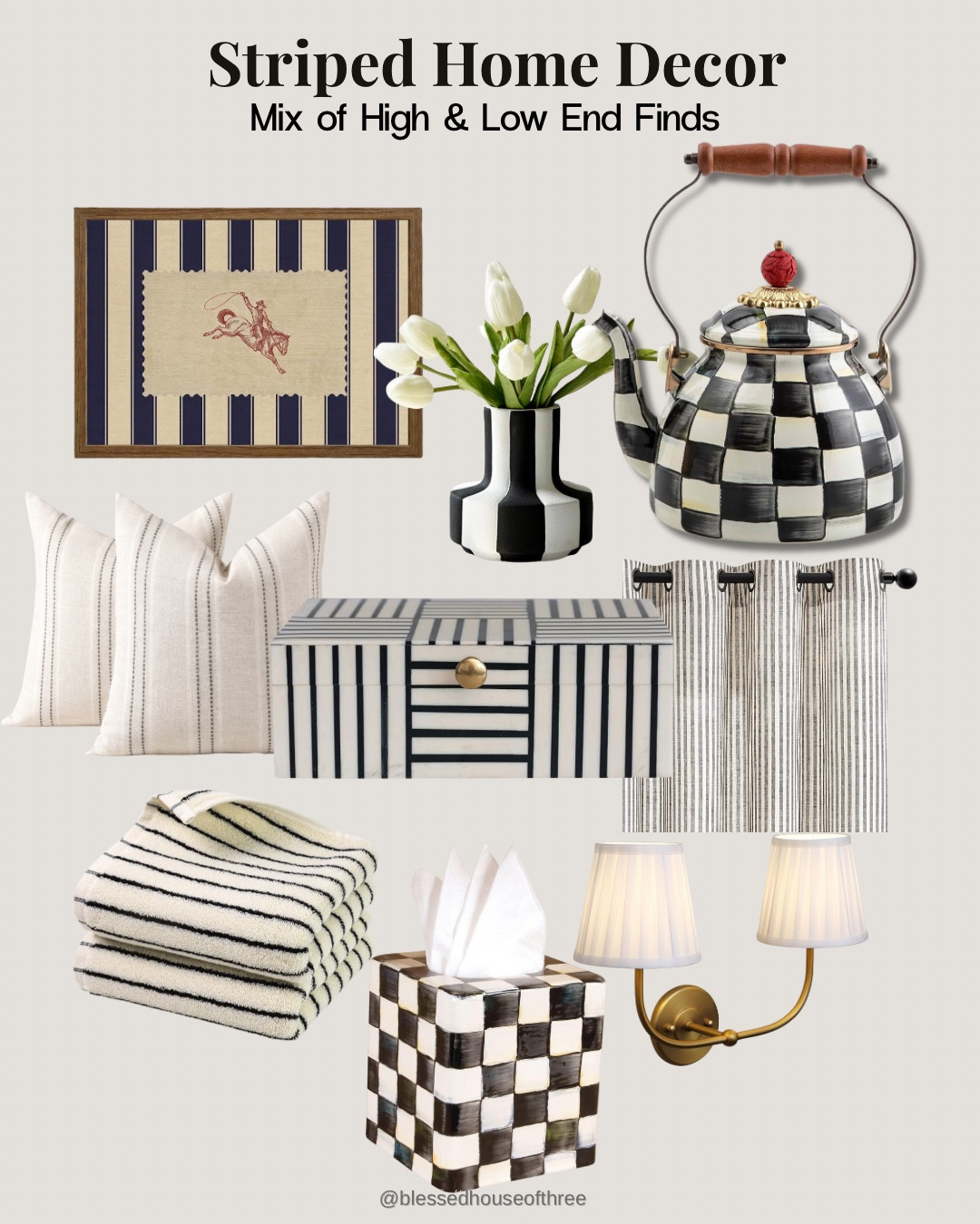 Striped home decor is trending right now and I love mixing high end and affordable striped finds to add warmth and dimension to neutral spaces. From striped accent boxes and throw pillows to statement lamps and classic black and white details, these pieces bring subtle pattern without overwhelming a room. If you’re decorating a neutral home and want texture, contrast, and timeless style, these striped decor ideas are an easy way to elevate your space while keeping it classic and cozy.

#LTKHome #LTKSaleAlert
