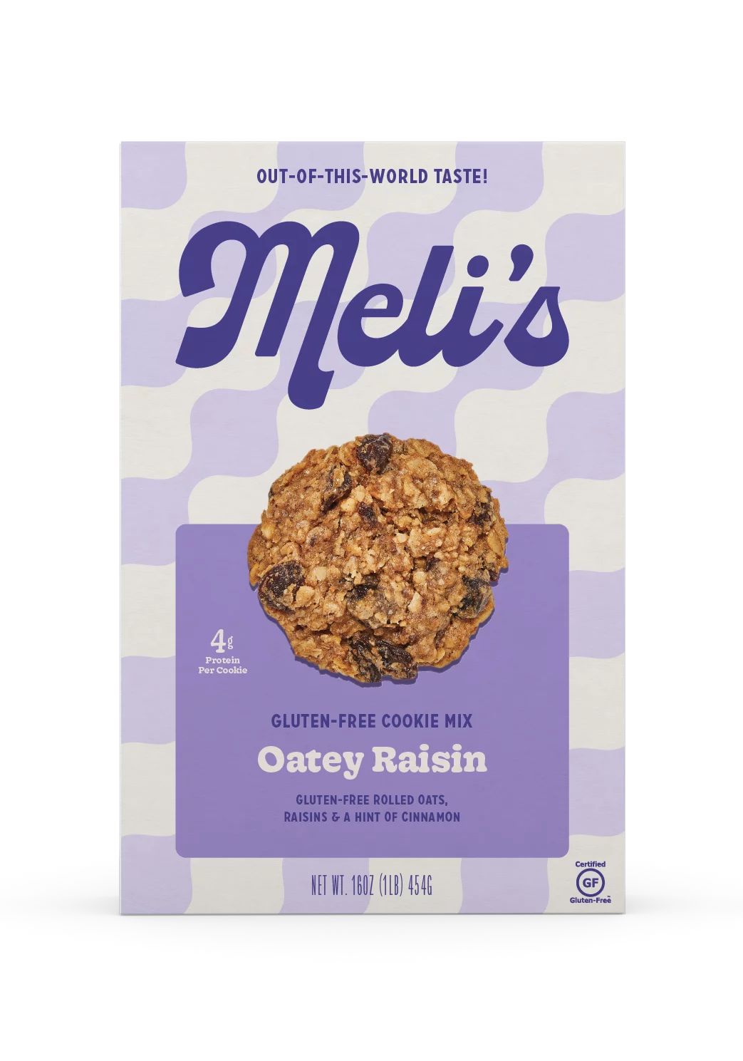 Meli's Monster Cookies Oatey Raisin Flavor Cookie Mix, Certified Gluten-Free, 16 oz - Walmart.com | Walmart (US)