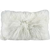 ELK Lighting 5227-004 Pillow/Rug/Textile/Pouf, White | Amazon (US)