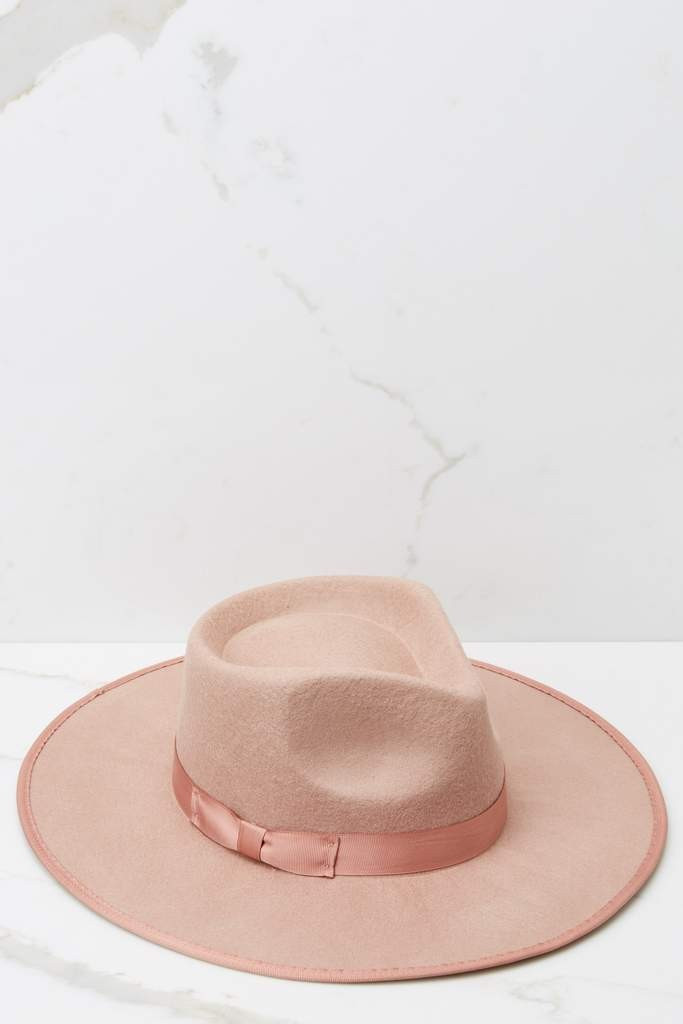 Top It Off Mauve Pink Hat | Red Dress 