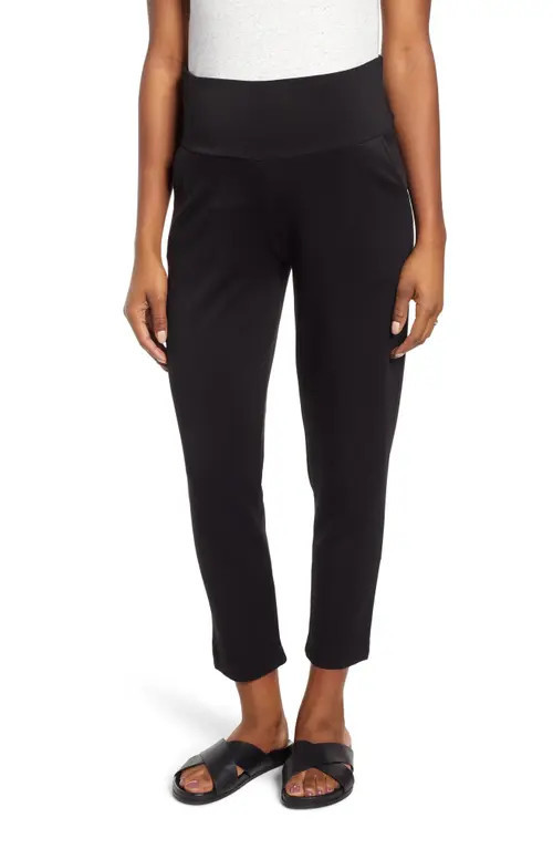 Angel Maternity Maternity Pants in Black at Nordstrom, Size Xx-Large | Nordstrom