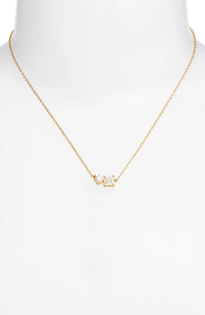 dear bestie pendant necklace | Nordstrom