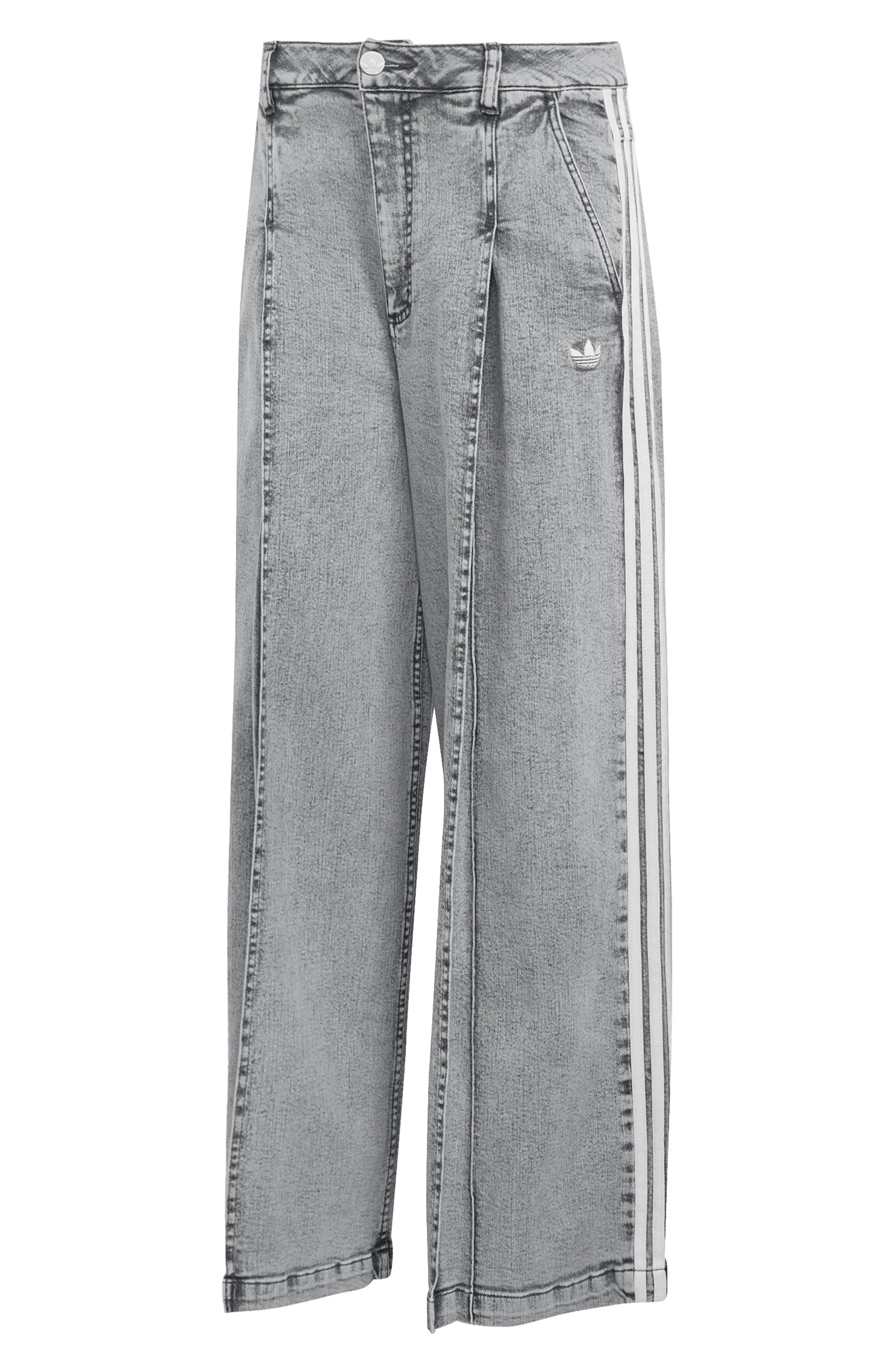 adidas Originals Wide Leg Jeans (Women) | Nordstrom | Nordstrom