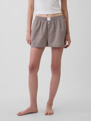 Poplin PJ Boxer Shorts | Gap (US)