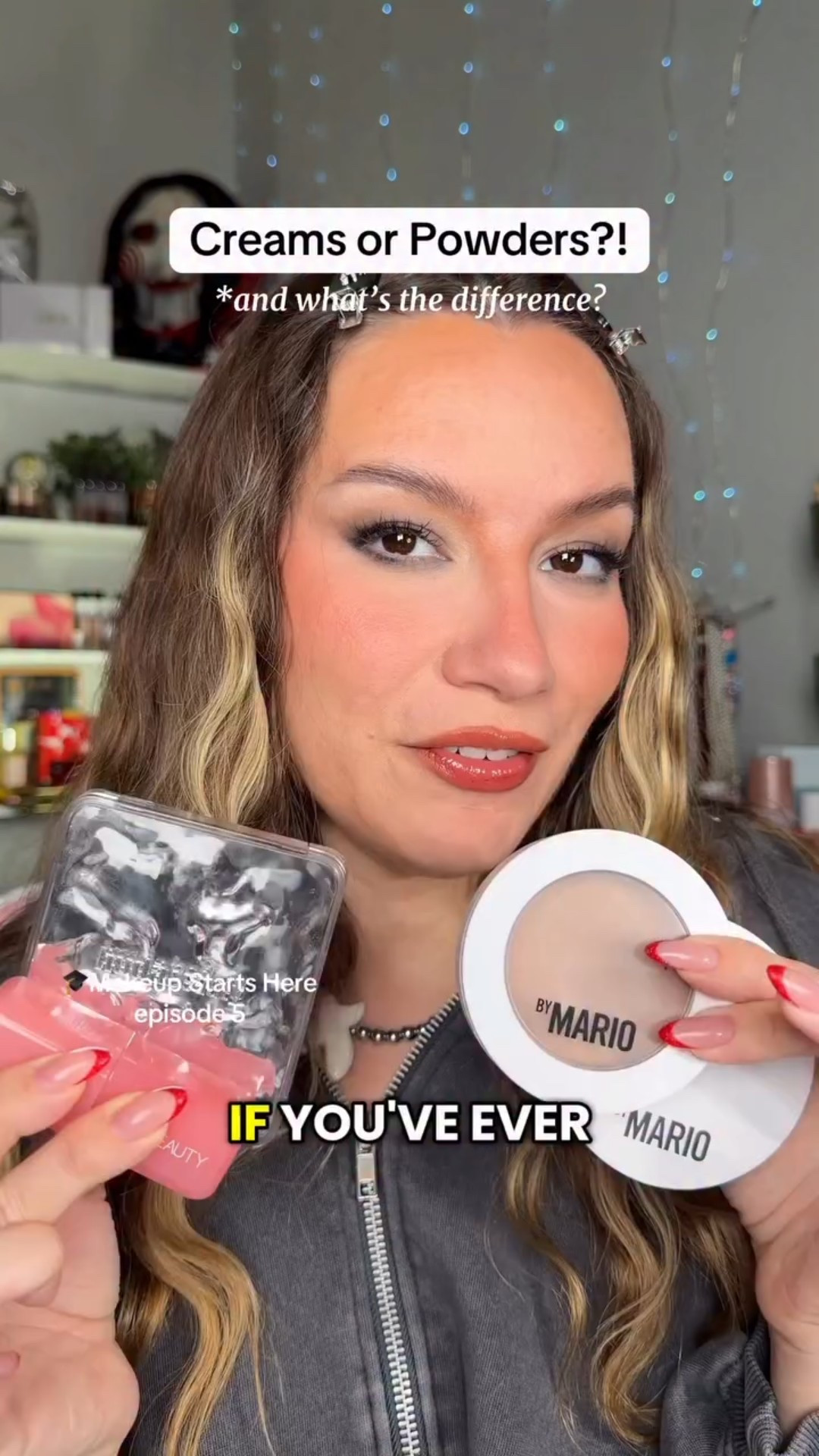 CREAMS VS POWDERS✅❌

What’s the difference?

There is so many different cream blushes, powder blushes, cream bronzers, powder bronzers… which one is for you?

@hudabeauty @makeupbymario 

#makeupstartshere #beginnermakeup #creamblush #creambronzer #makeuptips

#LTKBeauty