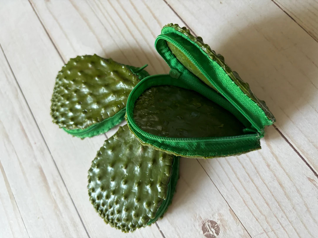 Mexican Coin Purse Monedero Nopal Cactus - Etsy | Etsy (Global)