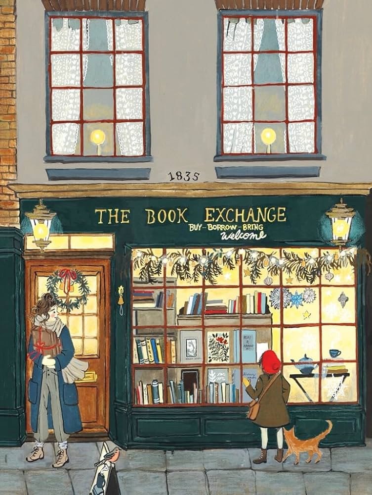 New York Puzzle Company - Loré Pemberton The Book Exchange - 1000 Piece Jigsaw Puzzle | Amazon (US)