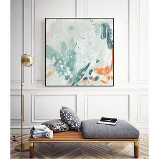 30 in. x 30 in. "Current Synergy II" by June Erica Vess Framed Wall Art WAG153837_3030CF - The Ho... | The Home Depot