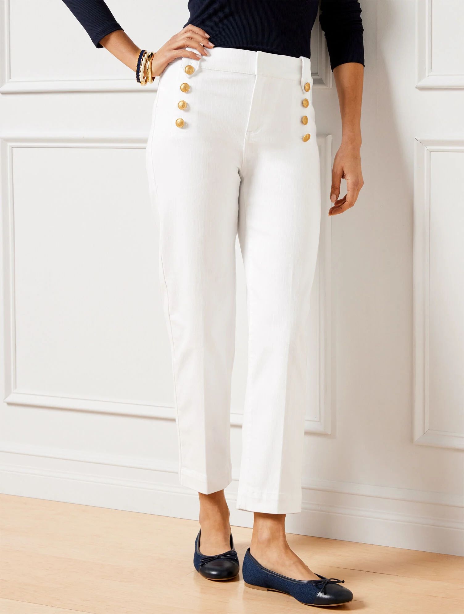 Sailor Jeans - White | Talbots