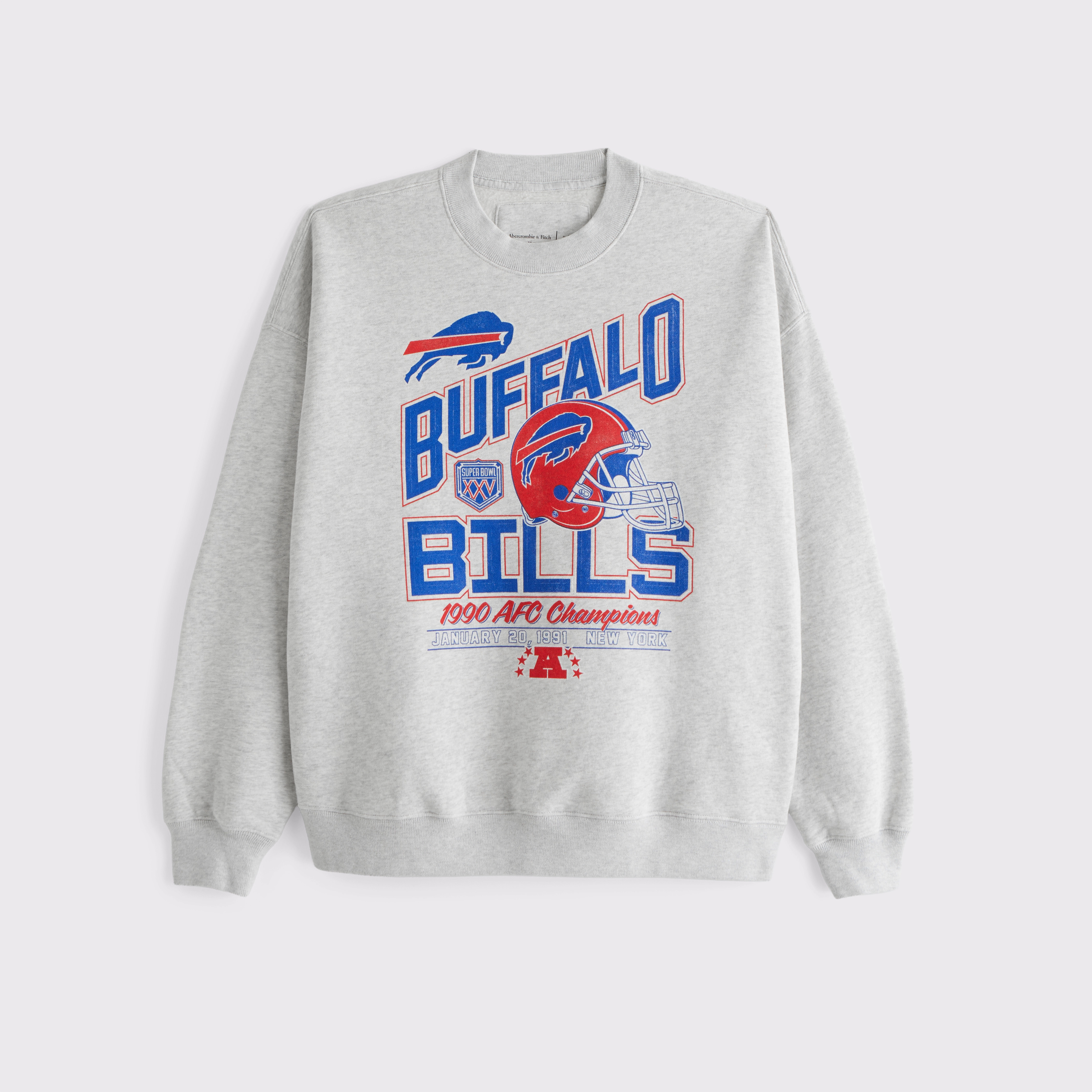 Buffalo Bills Graphic Crew Sweatshirt | Abercrombie & Fitch (US)