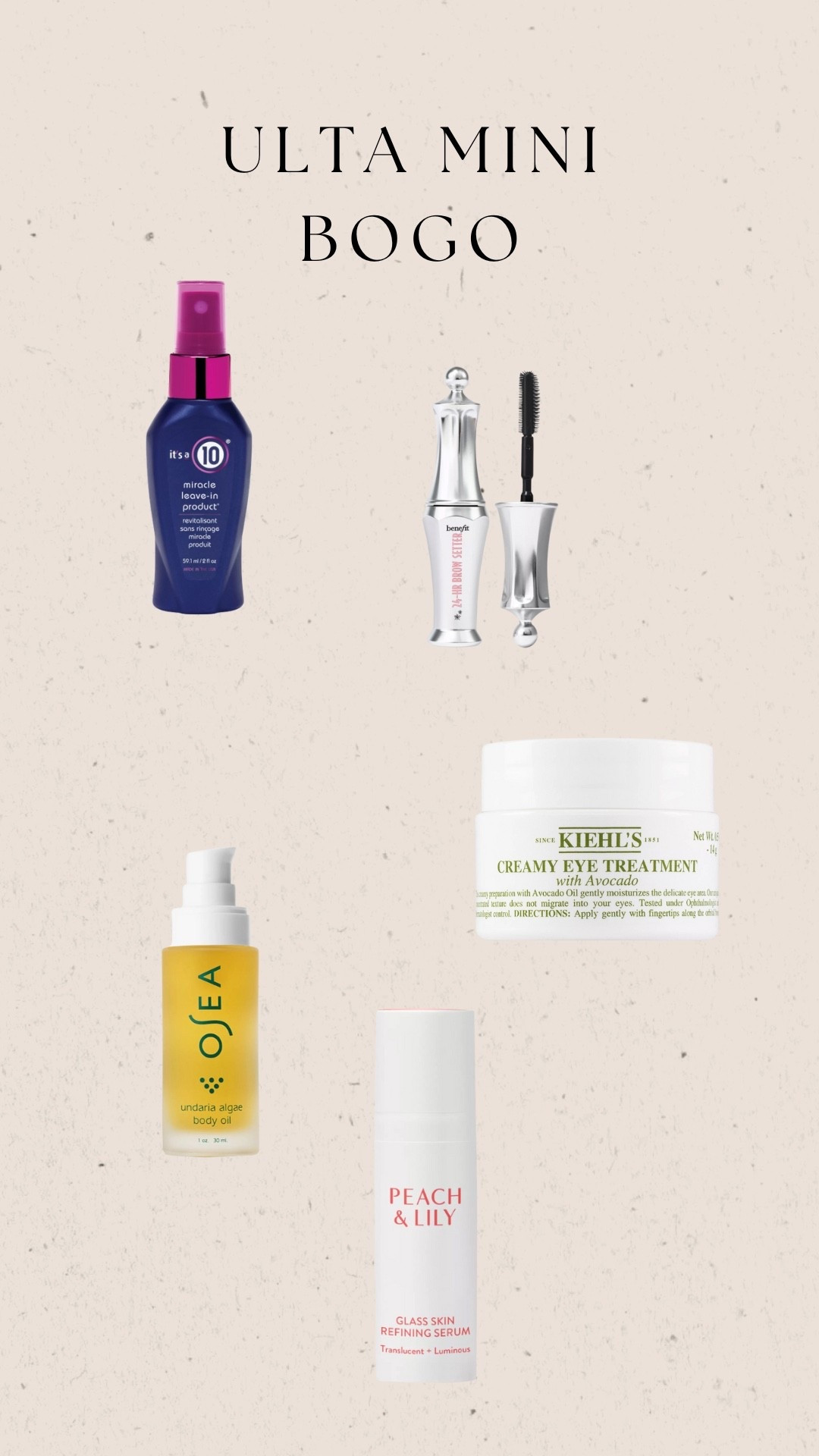 Ulta finds. Makeup. Skin care. Hair  

#LTKFindsUnder50 #LTKBeauty #LTKSaleAlert