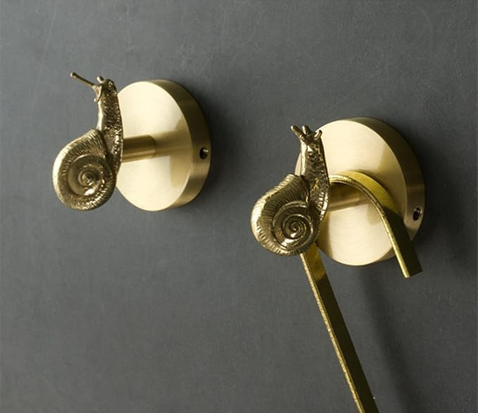 MFYS Brass Bird Coat Rack Robe Wall Hooks Hat Dragonfly Hanger for Bedroom Kitchen Various Shapes... | Amazon (US)