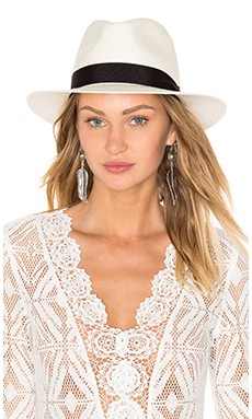 Rag & Bone Panama Hat in White from Revolve.com | Revolve Clothing (Global)