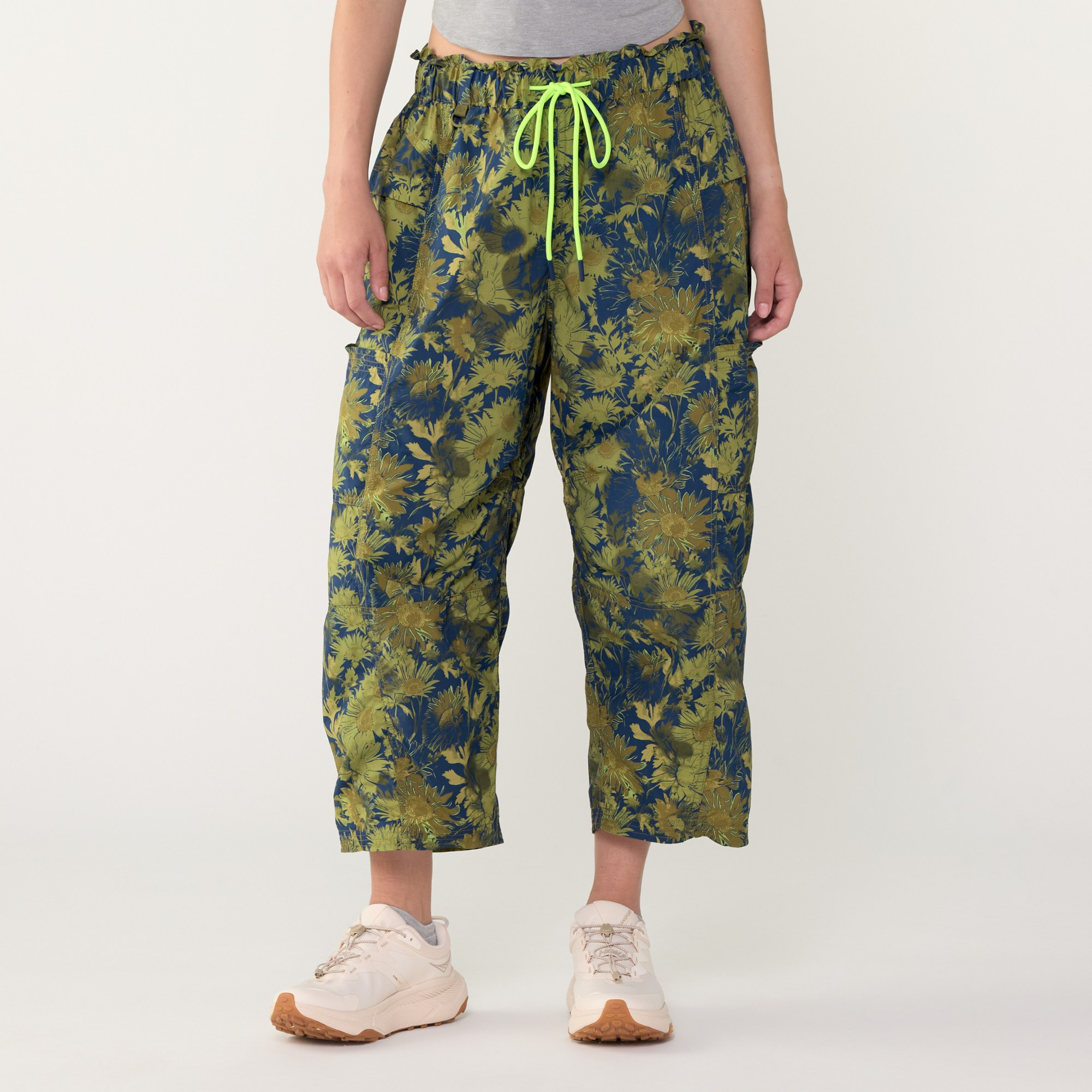 FP Movement Women's In The Wild Pants - Print Green L | REI