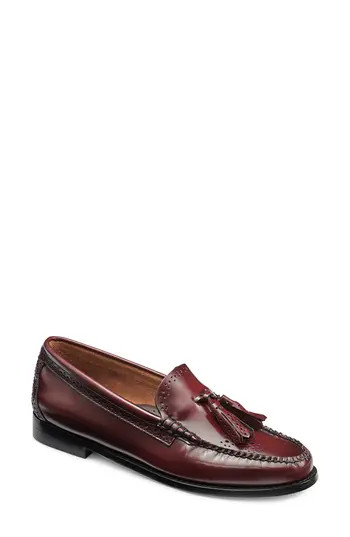 G.H.BASS Estelle Tassel Loafer in Wine at Nordstrom Rack, Size 7.5 | Nordstrom Rack