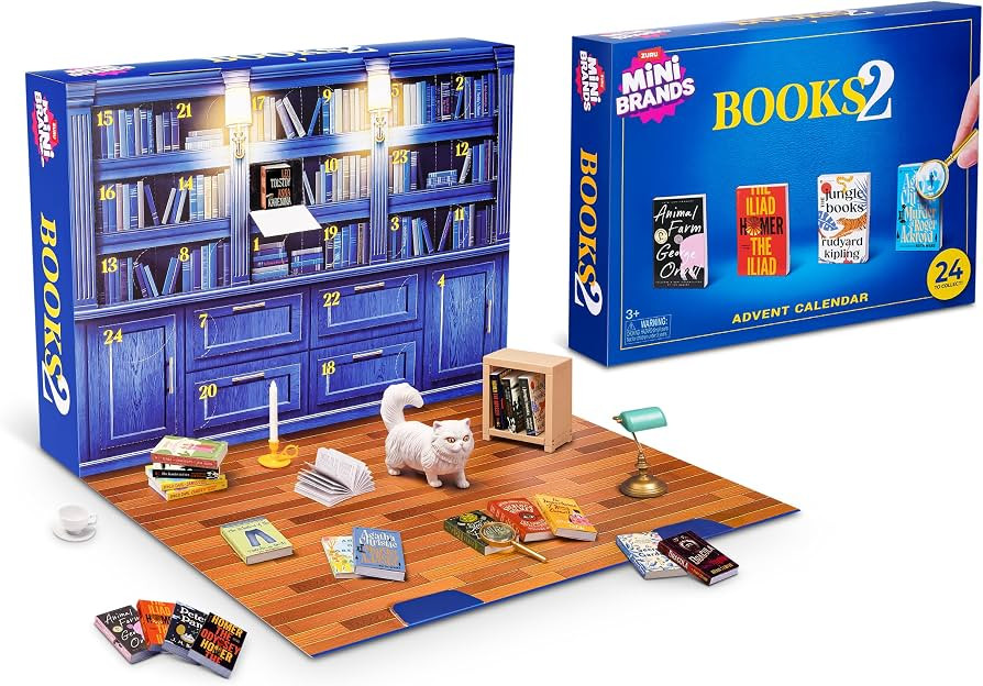 Mini Brands Mini Book Advent Calendar By ZURU | Amazon (US)